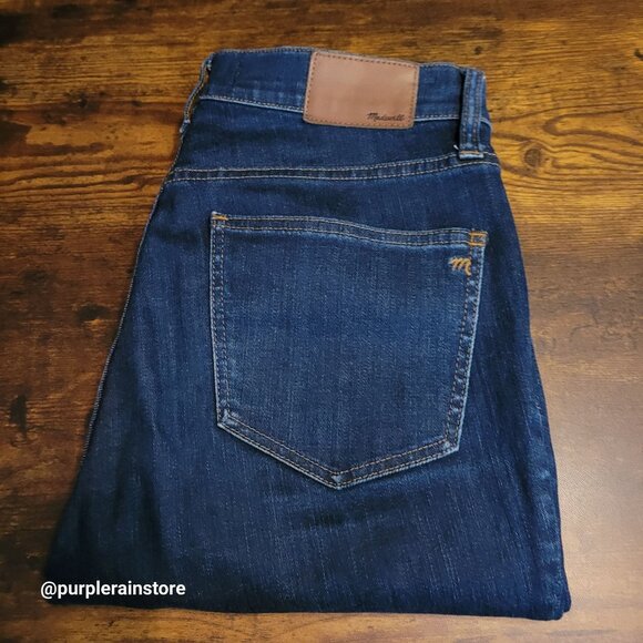 Madewell Jeans Size 28 High Riser Skinny Davis Wash B7131 Stretch Denim - Picture 3 of 11